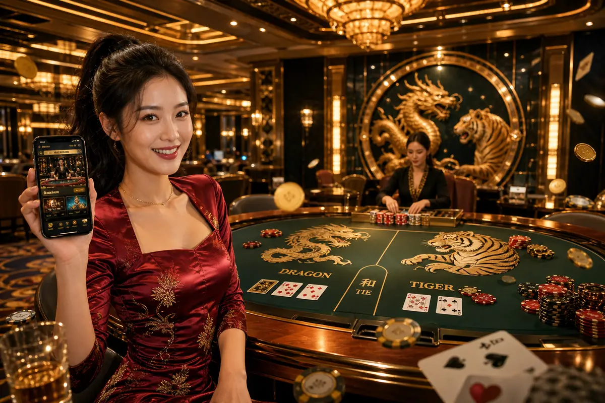 max855my Casino meja live dealer baccarat